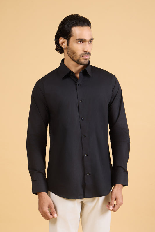 NOIR BLACK SHIRT