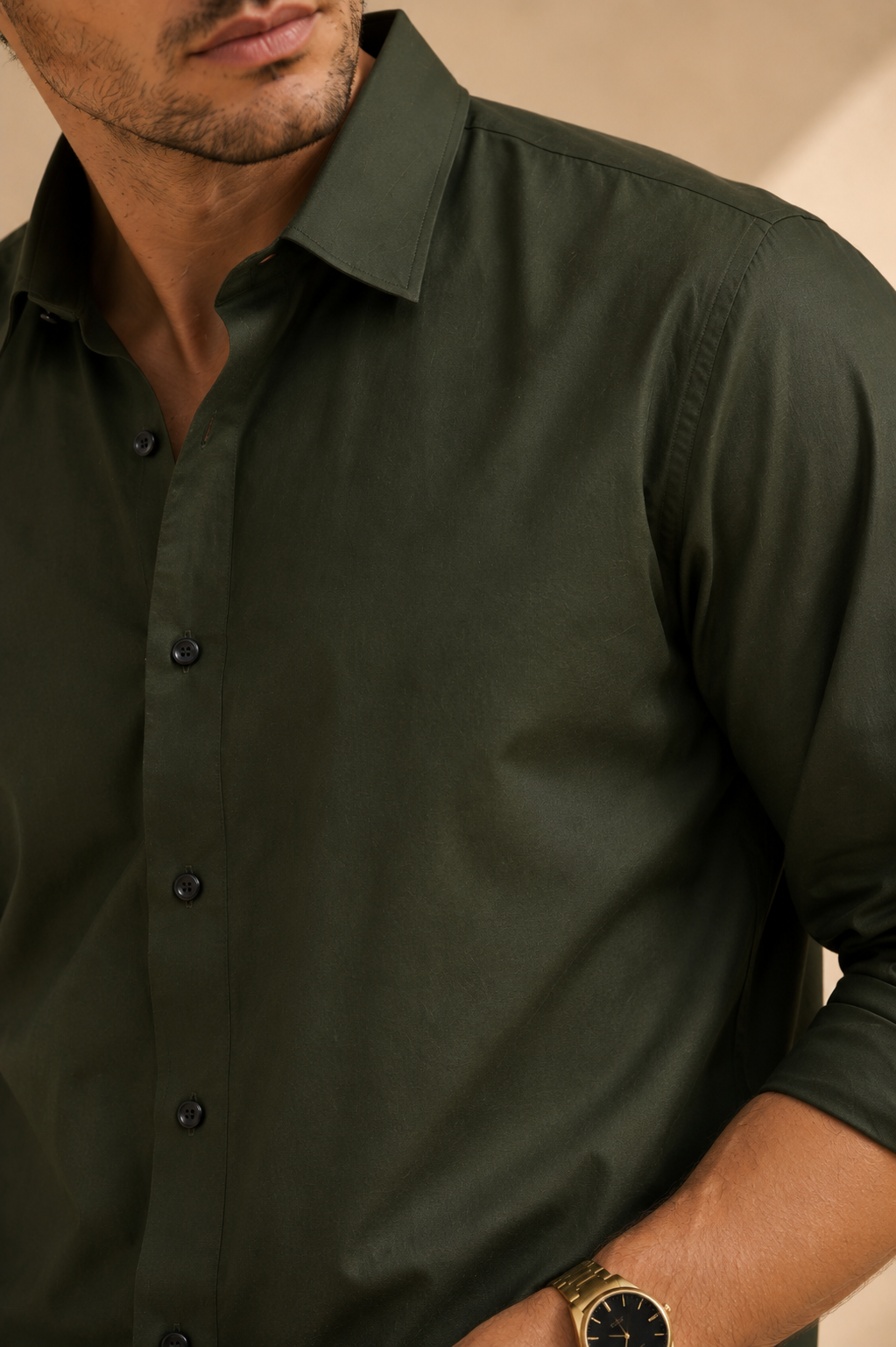 DEEP OLIVE SHIRT