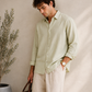 MIST GREEN LINEN SHIRT