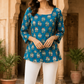 Floral Print Square Neck Top