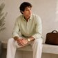 MIST GREEN LINEN SHIRT