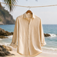 IVORY CREAM LINEN SHIRT
