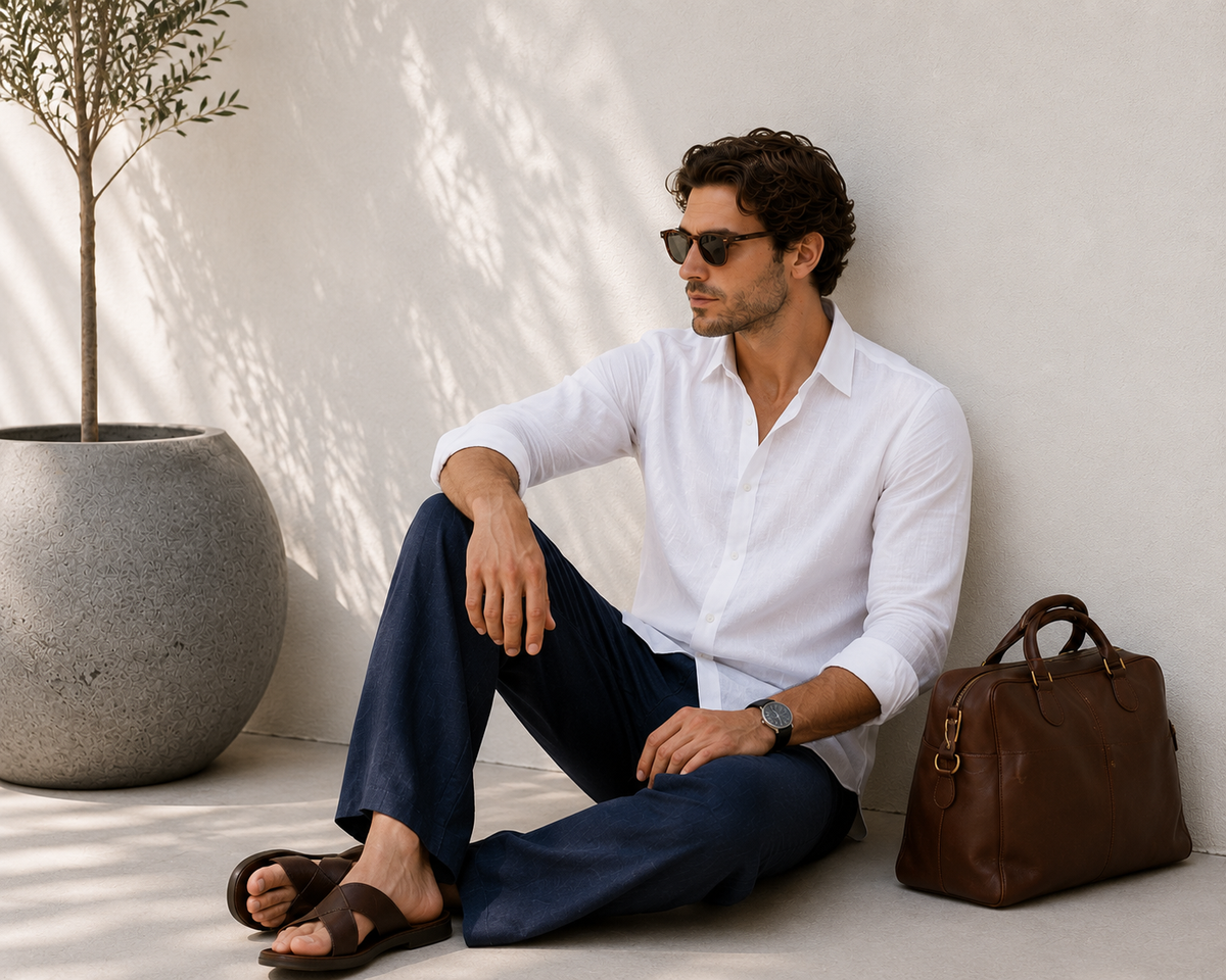 SNOW WHITE LINEN SHIRT