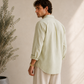 MIST GREEN LINEN SHIRT