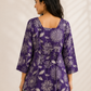 Floral Print Square Neck Top