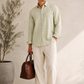 MIST GREEN LINEN SHIRT