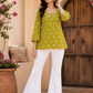 Floral Print Square Neck Top