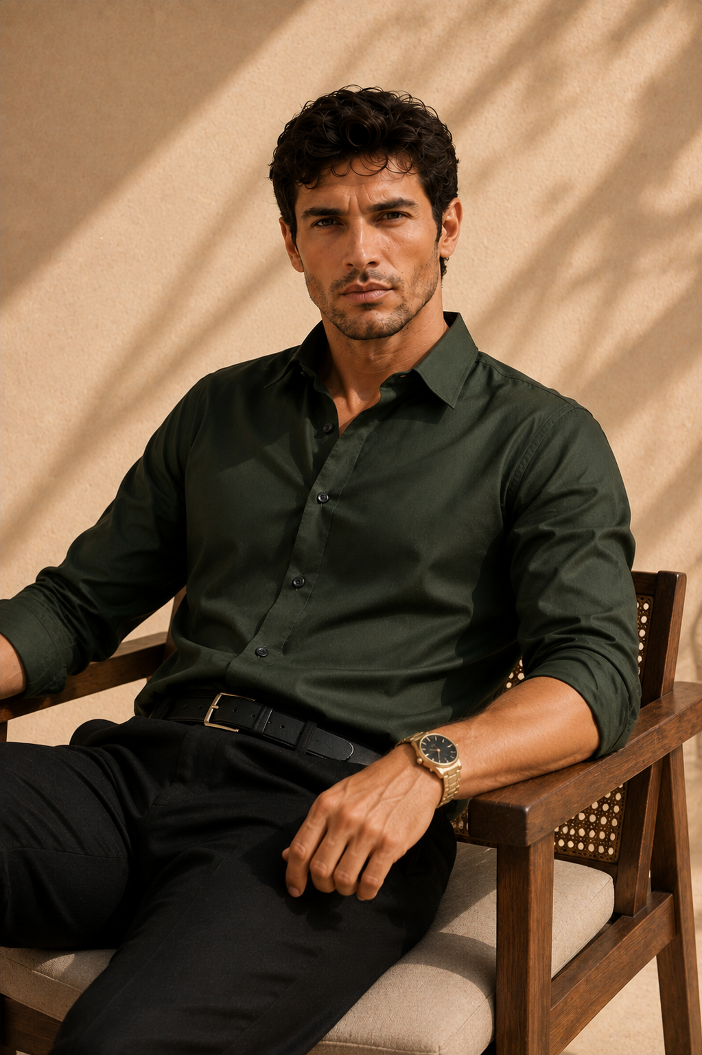 DEEP OLIVE SHIRT