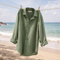 SAGE GREEN LINEN SHIRT