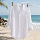 SNOW WHITE LINEN SHIRT