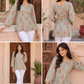 Floral Print Square Neck Top