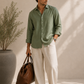 SAGE GREEN LINEN SHIRT