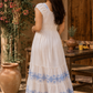 Boho White Maxi Dress