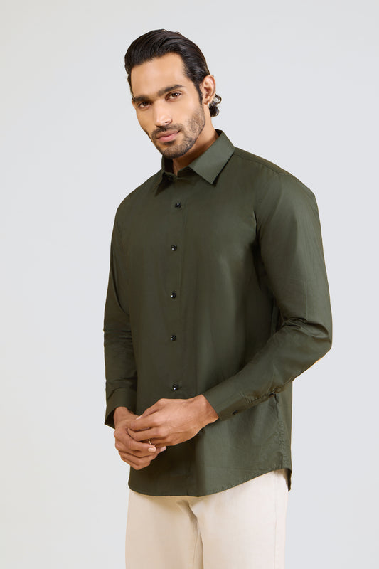 DEEP OLIVE SHIRT