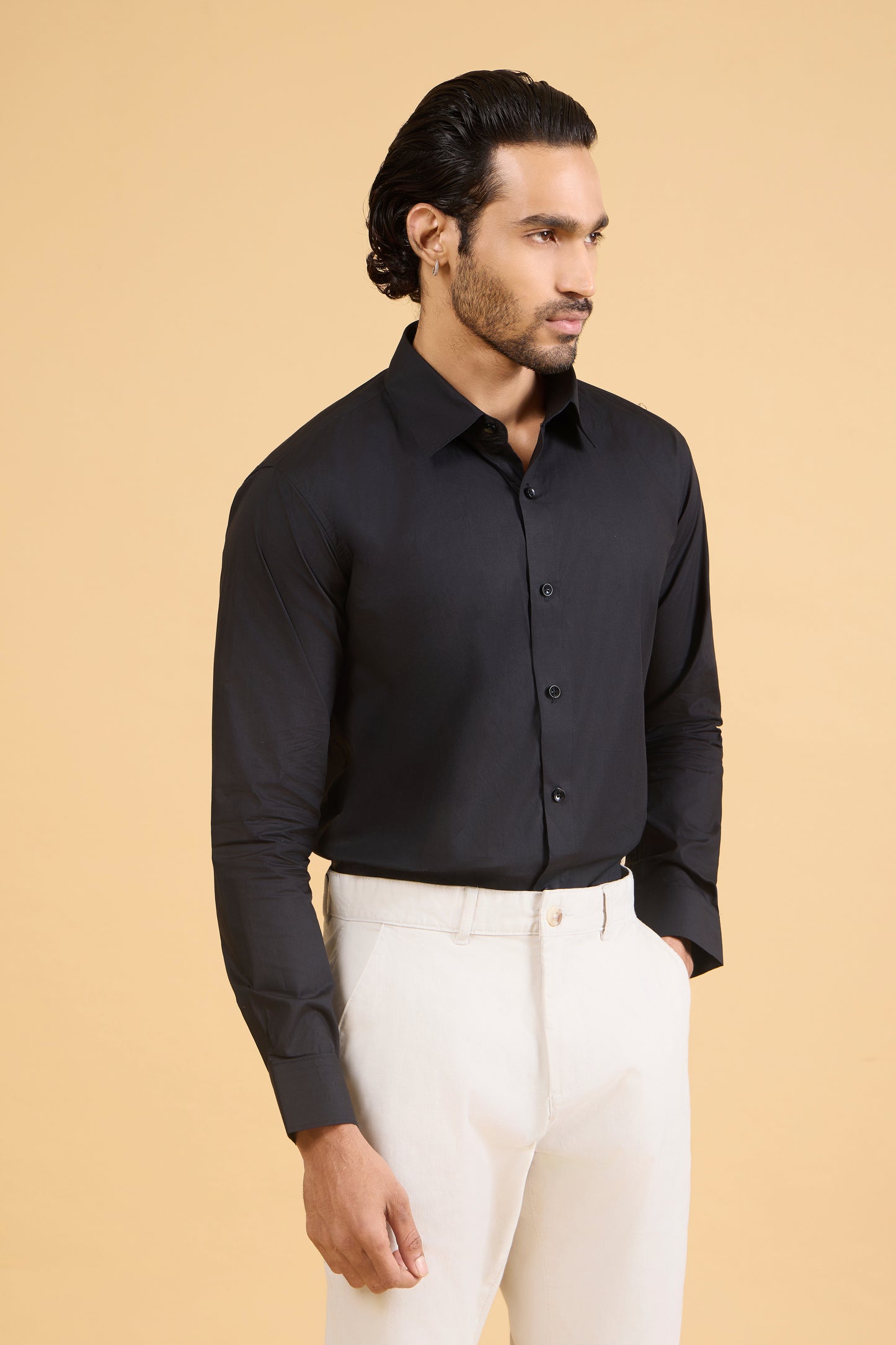 NOIR BLACK SHIRT