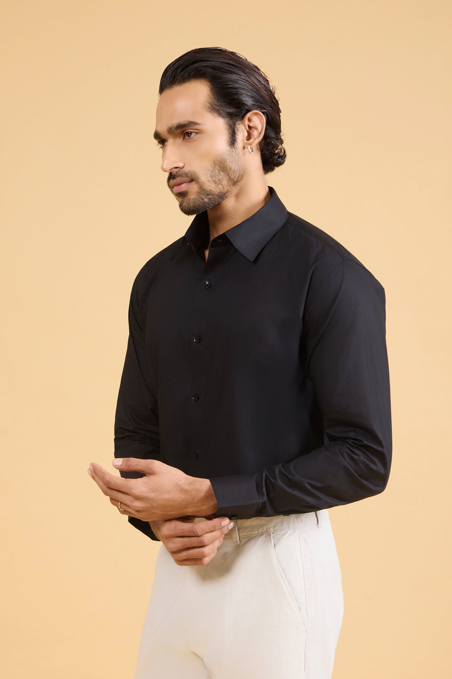 NOIR BLACK SHIRT