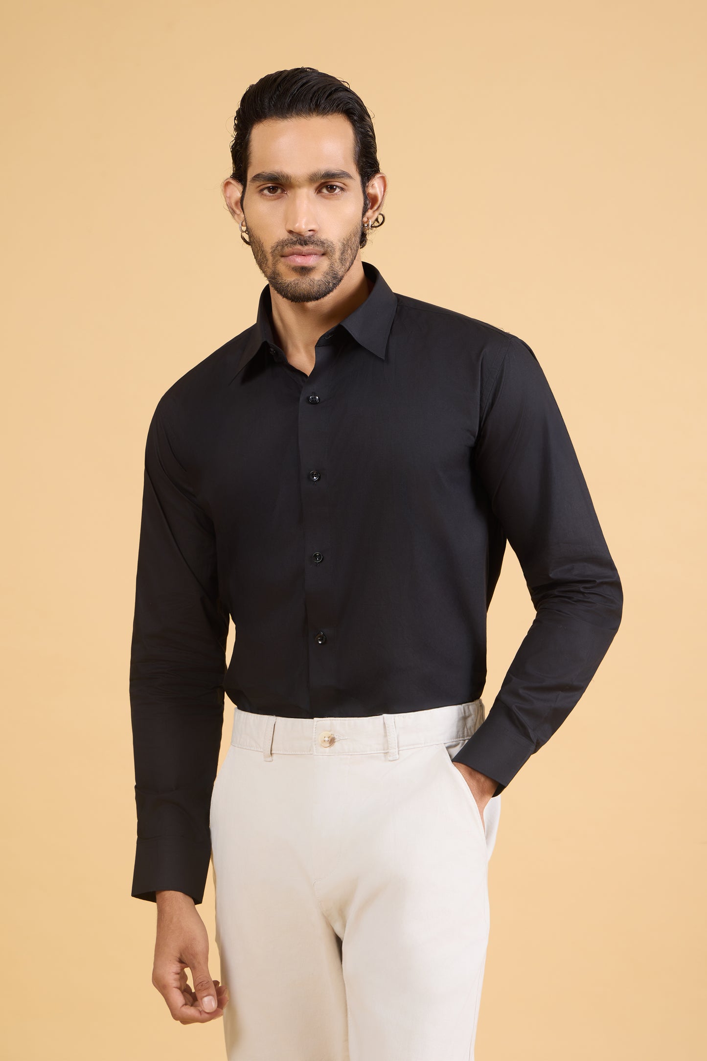 NOIR BLACK SHIRT