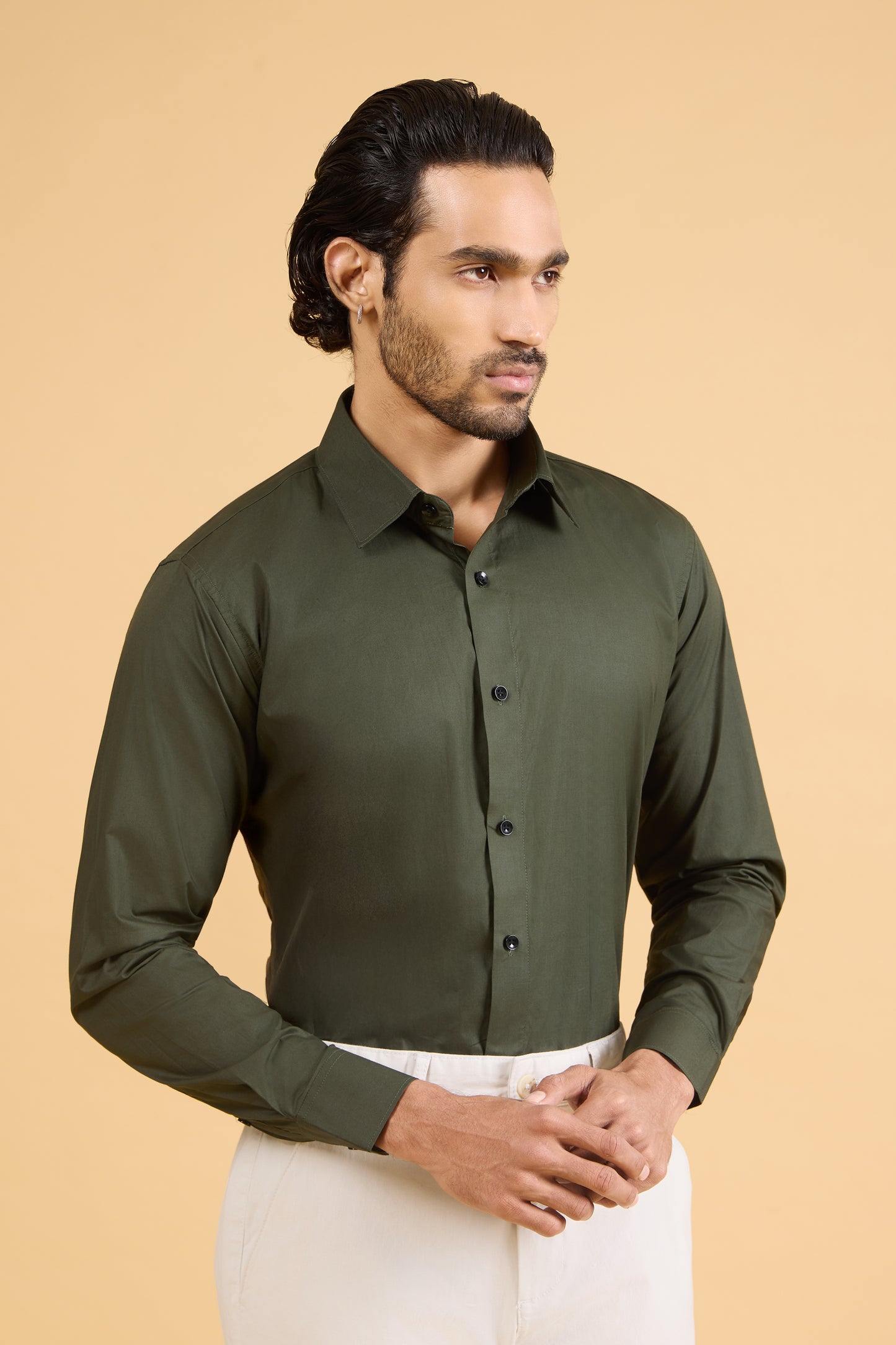 DEEP OLIVE SHIRT