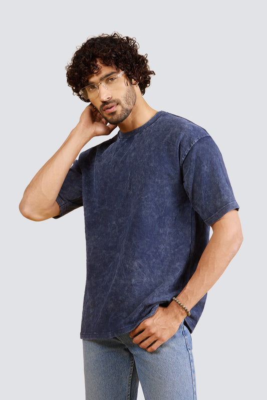 INDIGO FADE T-SHIRT