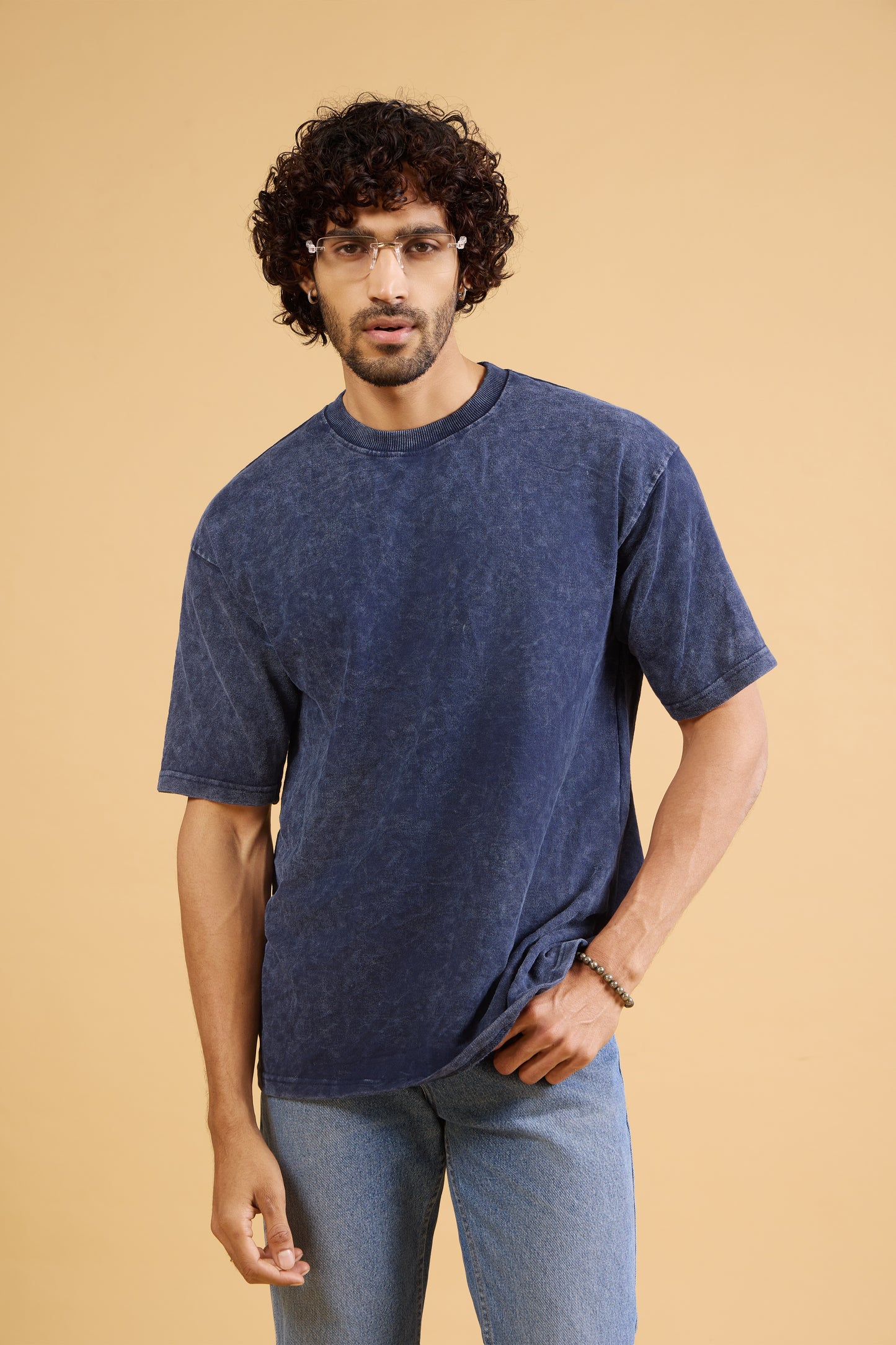 INDIGO FADE T-SHIRT