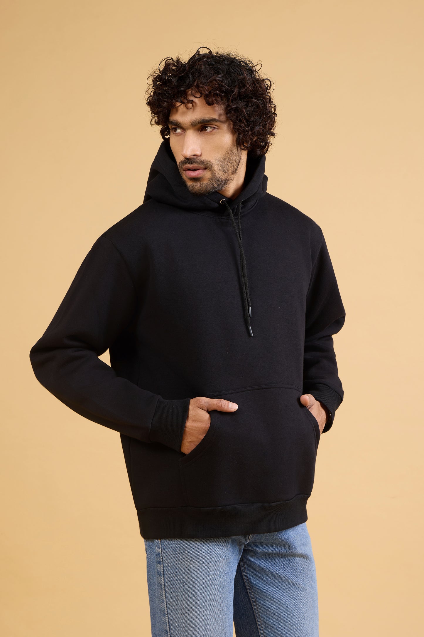 MANIFESTING BLACK HOODIE