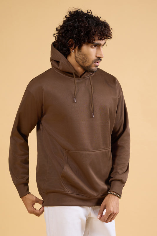 MOCHA BROWN HOODIE